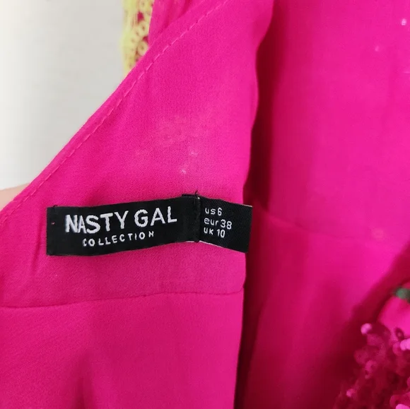 Nasty Gal Multicolor Sequin Jumpsuit - Picture 9 of 14